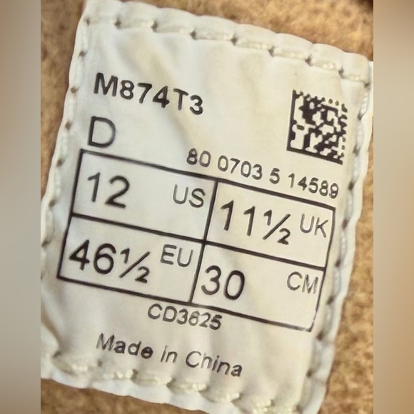 New Balance 874 Size 12D Men’s - Picture 9 of 9